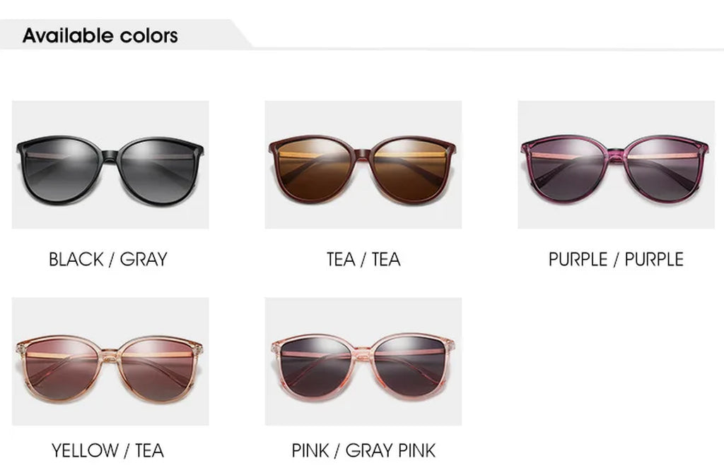 New Lady Polarized Sunglasses Big Glasses Fashion Sunglasses Driver Mirror Restoring Ancient Ways Motorcycle Running Travel